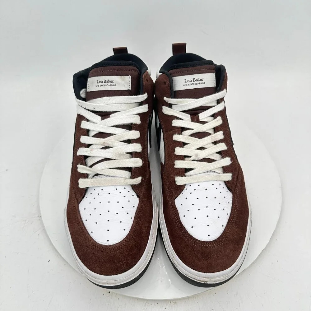 Nike React Leo Sb Men Size 12 DX4361-201 Light Chocolate Training Shoes